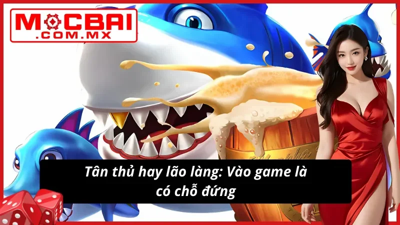 Mọi trình độ đều có sân chơi riêng tại Bắn cá