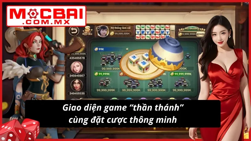 Bầu Cua : Game Đổ Xúc Xắc Khiến Dân Yêu Hệ Đỏ Đen Mocbai U Mê 3 Tận hưởng giao diện game Bầu cua – Đặt cược đơn giản, thắng cực nhanh