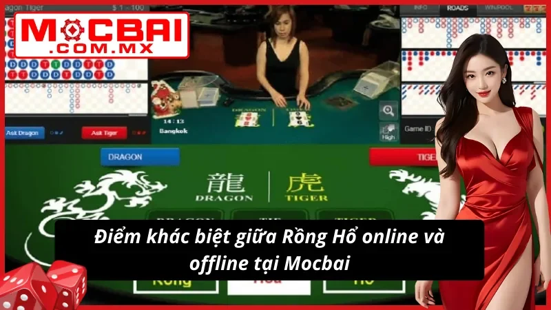 So sánh điểm lợi khi chơi online Rồng Hổ 